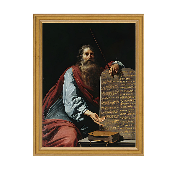 Moisés com as Tábuas da Lei