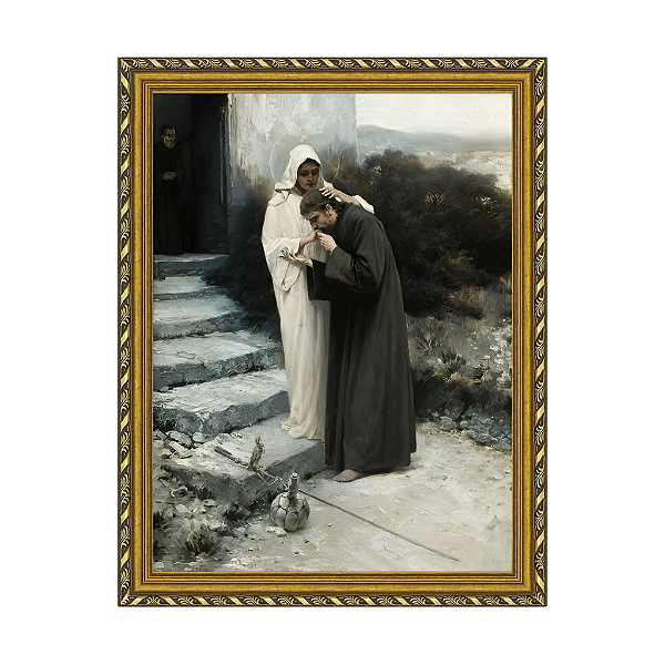 Nossa Senhora se despede de Cristo