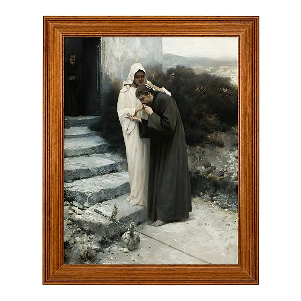 Nossa Senhora se despede de Cristo