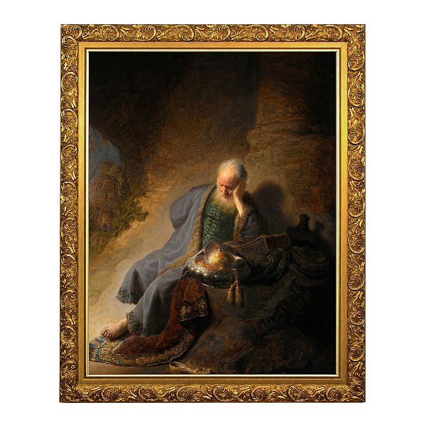 Jeremias Lamentando a Destruição de Jerusalém