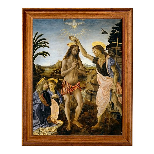 O batismo de Cristo (1470)