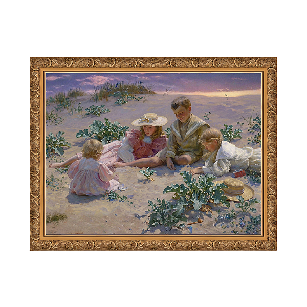 Crianças à Beira-Mar (1896)