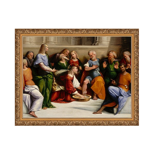 Cristo lavando os pés dos discípulos (c. 1520-1525)