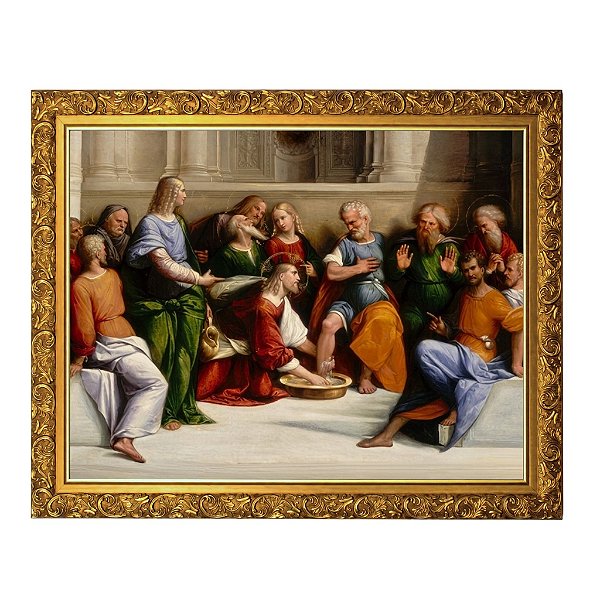 Cristo lavando os pés dos discípulos (c. 1520-1525)