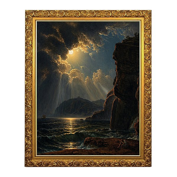 Costa Rochosa ao Luar (1830)