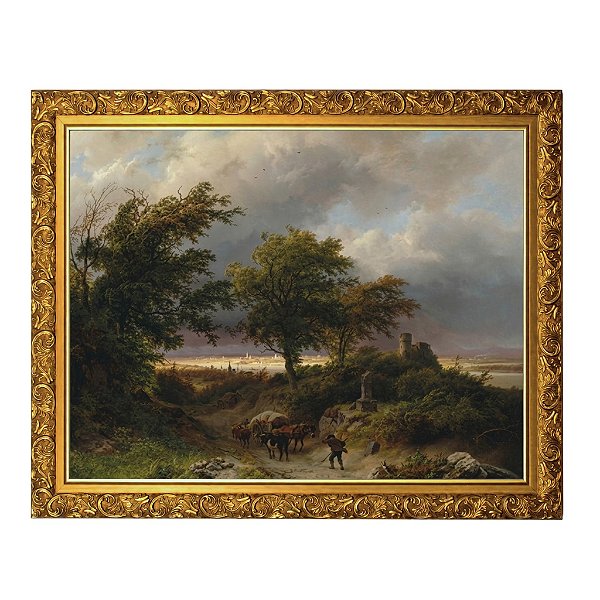 Uma paisagem arborizada (1847)