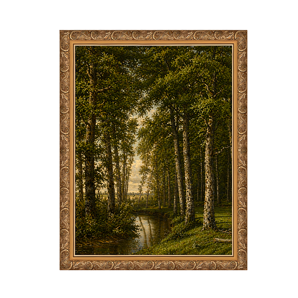 Solidão. Paisagem nos arredores de Schilde (1871)