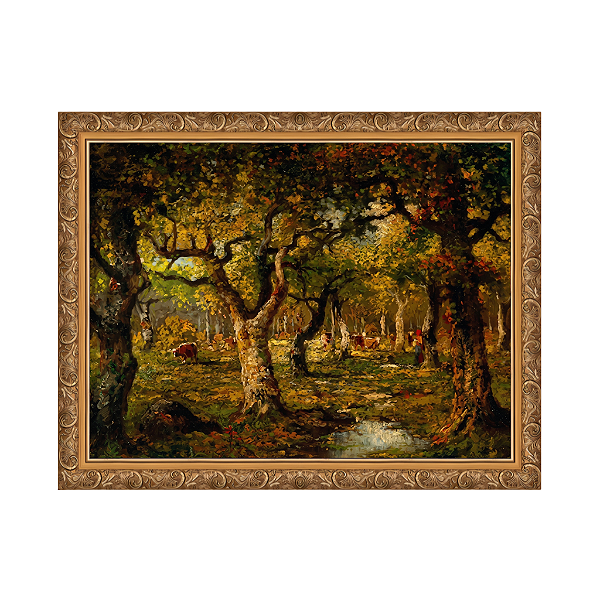 Na Floresta de Barbizon