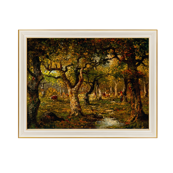 Na Floresta de Barbizon