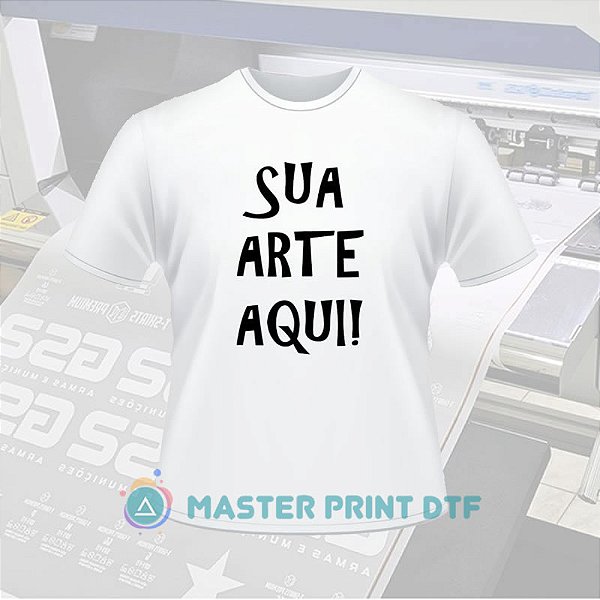 Impressão DTF  1 Metro com Sua Arte - Para QUALQUER TECIDO
