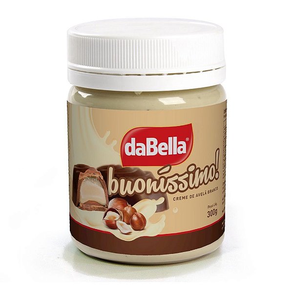 Creme De Avelã Branco - Buoníssimo 300g daBella