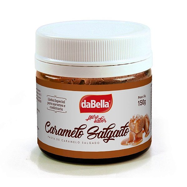 Pasta Saborizante Puro Sabor Caramelo Salgado 150g daBella