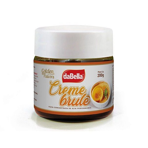 Pasta Concentrada Golden Flavors Sabor Creme Brulê 200 Gr daBella
