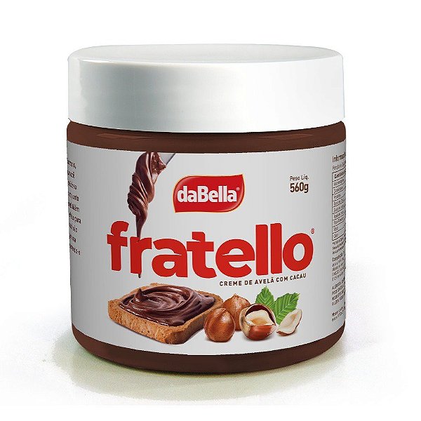 Fratello Creme de Avelã com cacau 560g daBella