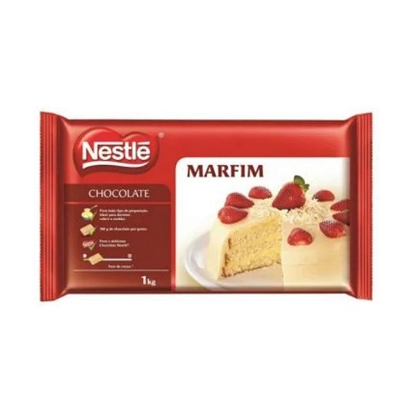Chocolate Nestle Branco - Barra 1kg