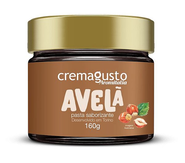 Pasta Saborizante Avelã 160g CREMAGUSTO AROMITALIA