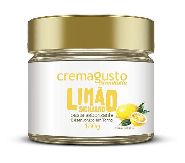 Pasta Saborizante Limão 180g CREMAGUSTO AROMITALIA