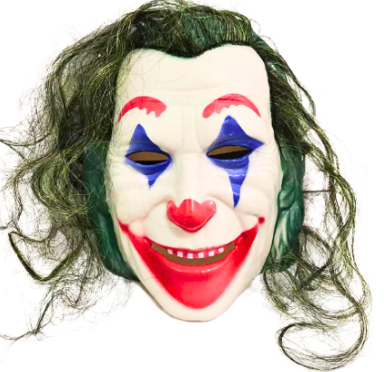 Mascara Coringa Halloween - Modamix - MOD745 - 1 unidade