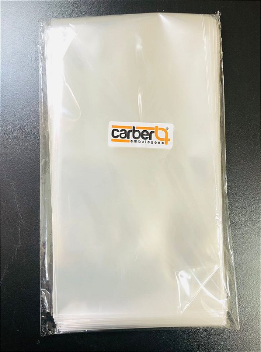 Sacos Poli Transparente 11x19,5 - com 100 unidades - Carber