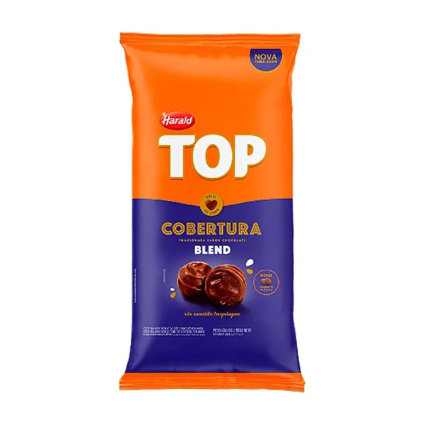Cobertura de Chocolate Blend Top - Gotas 2,05Kg HARALD