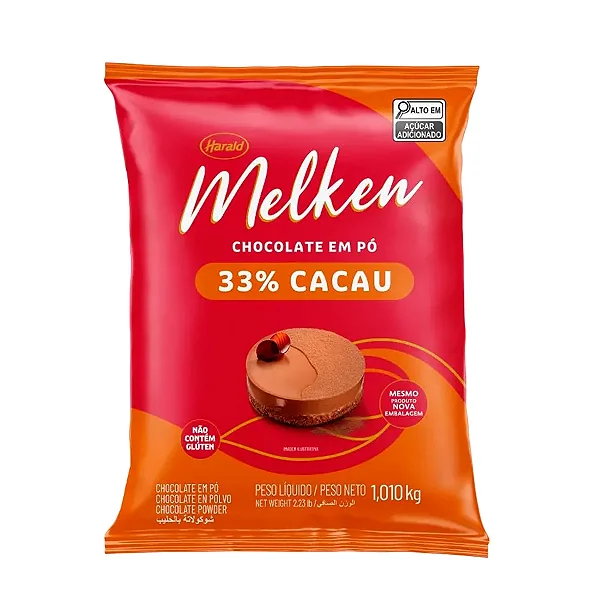 Chocolate Melken Pó 33% 1.010KG HARALD