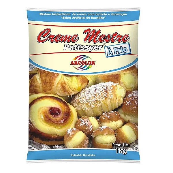 Creme Mestre Patissyer a Frio 1kg  ARCOLOR