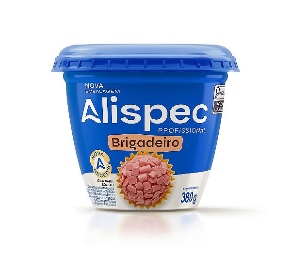 BRIGADEIRO SABOR MORANGO POTE 380 Gramas - Alispec