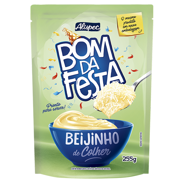 BEIJINHO DE COLHER STAND UP POUCH - 255 Gramas - Alispec