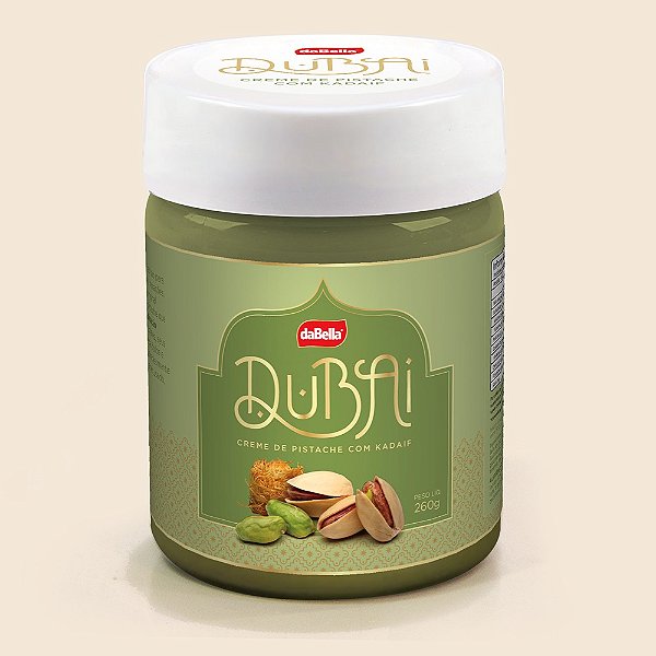 Creme de Pistache com Kadaif - Dubai 260g daBella