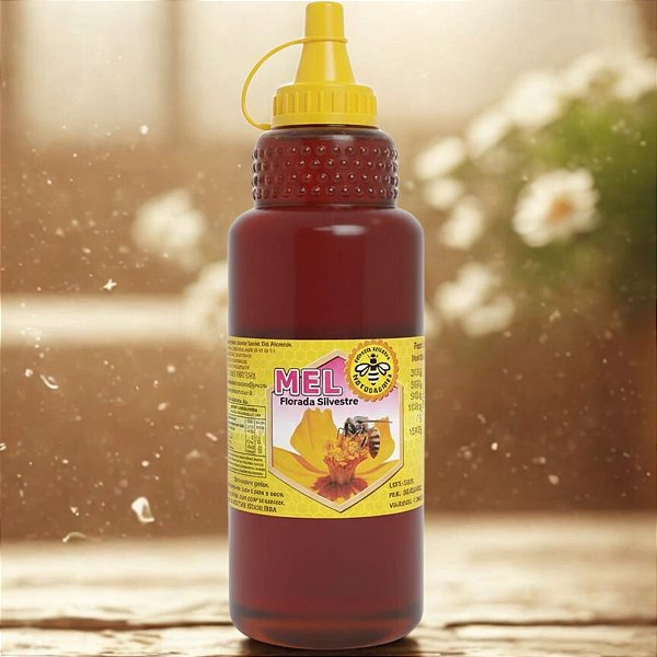 Mel Puro Florada Silvestre 1kg - O Sabor Autêntico do Campo Mineiro