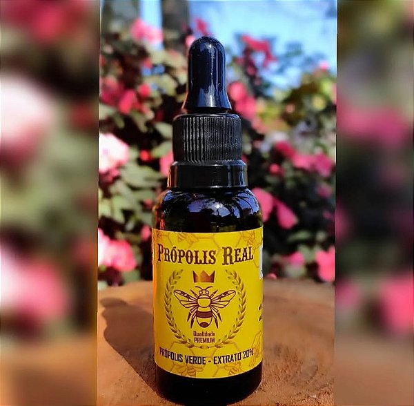 Extrato de Própolis Verde 20% - Própolis Real (Qualidade Premium)