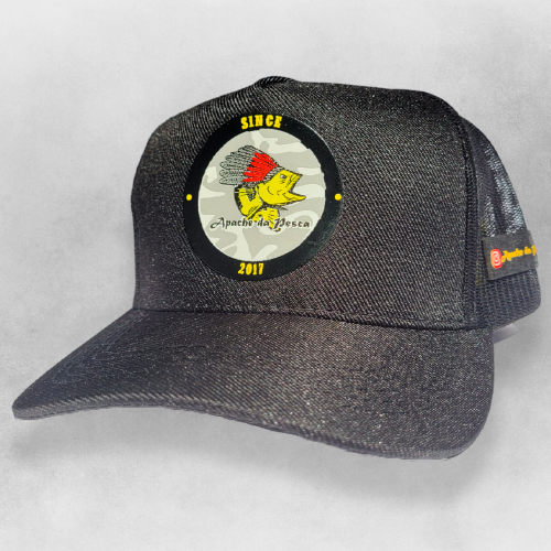 BONÉ PRETO APACHE NEW EDITION