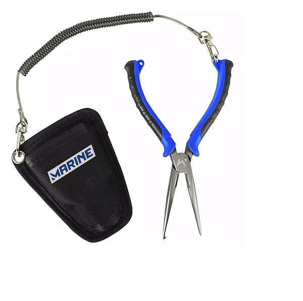 Alicate Marine Sports Com Bainha E Cordão Ms-srp Inox