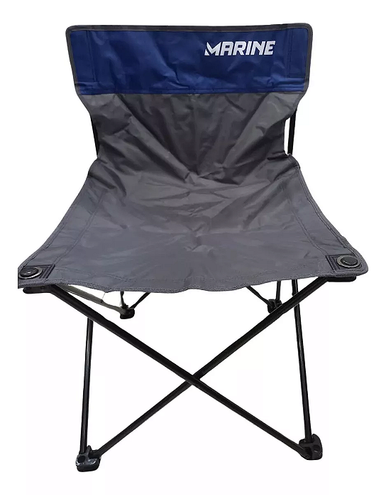 Cadeira Marine Sport Dobrável Camping Pesca Praia Lazer 100kg