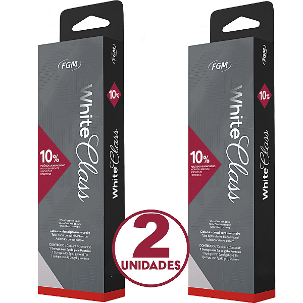 Clareador White class 10% - 2 Un - Fgm