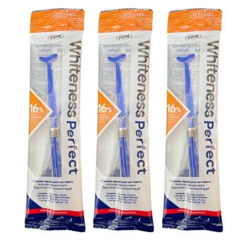 3 Seringas Clareamento Whiteness Perfect 16%