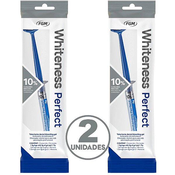 2 Seringas Whiteness Perfect 10% Fgm