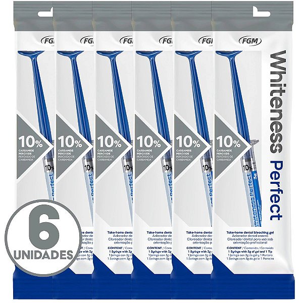 Whiteness Perfect 10% - 6 unidades