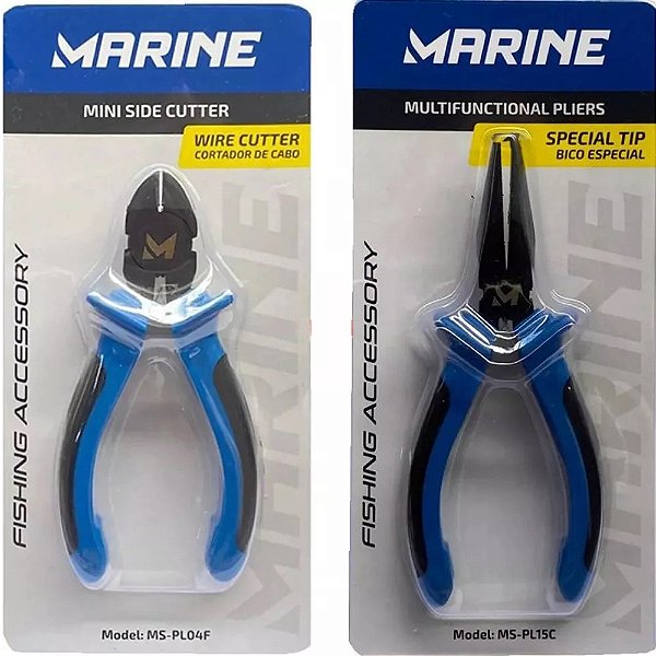 Kit com Alicate Ms-pl15c + Alicate De Corte Ms-pl04f