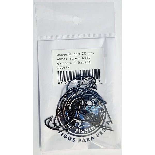 Anzol  Wide Gap N 4 - Marine Sports