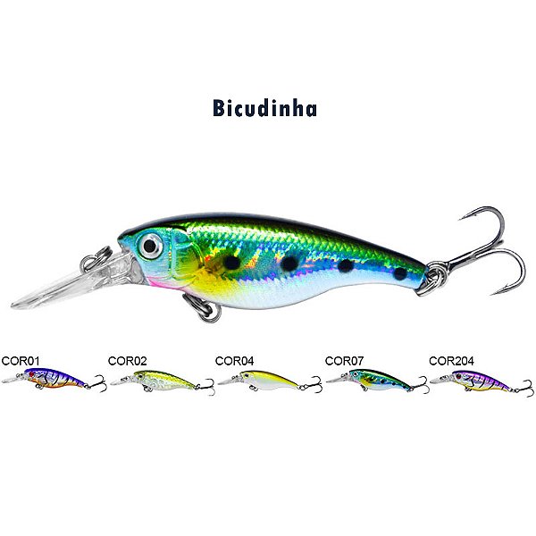 kit com 2 iscas bicudinha - Albatroz Fishing