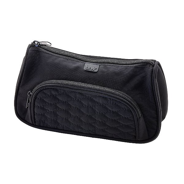 NECESSAIRE DE NYLON - PRETO