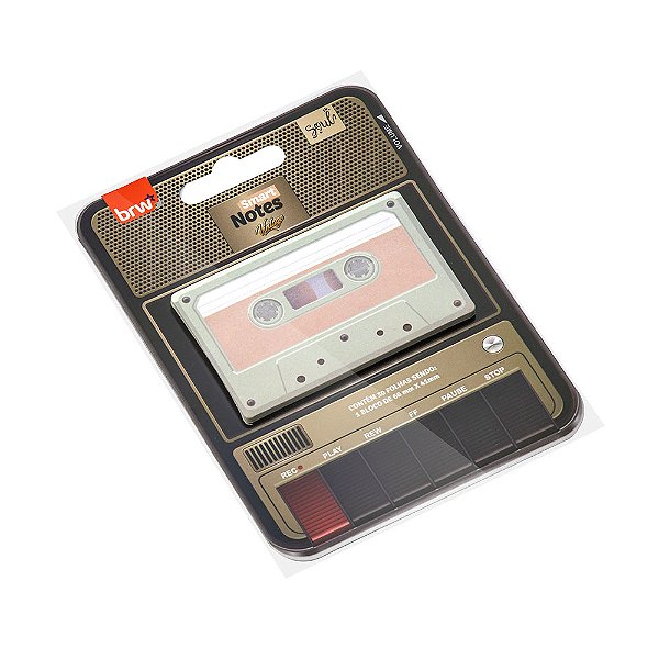 BLOCO SMART NOTES VINTAGE - TOCA-FITA -30FLS - 1BLOCO