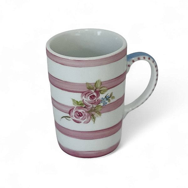 Caneca Rosa Retrô
