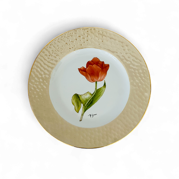Prato Tulipa - peça única