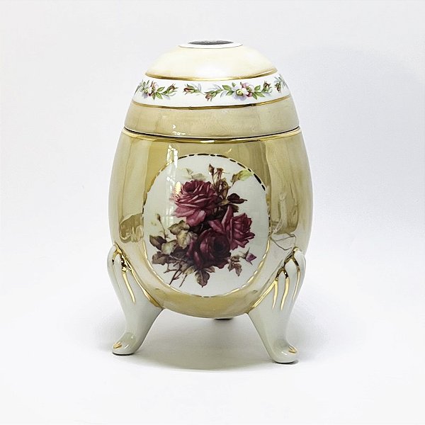 Bomboniere Oval Rosas