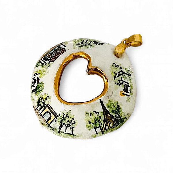 Pingente Lugares do Coração Paris