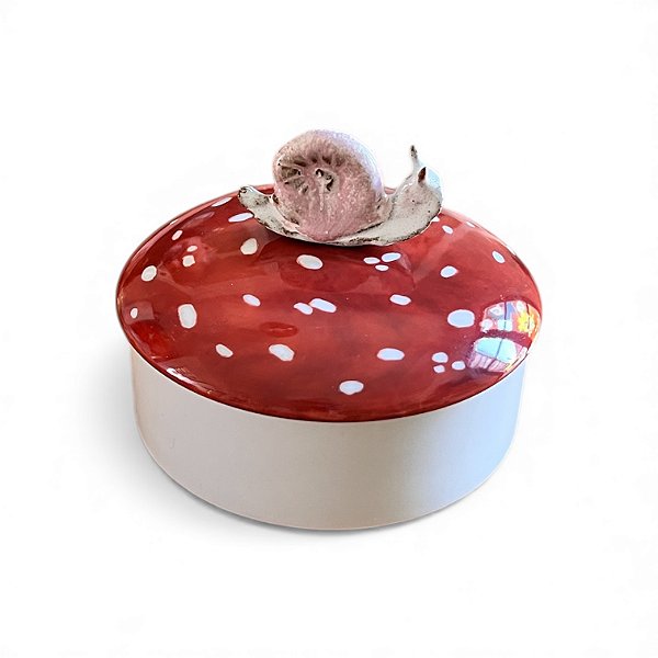 Pote/Porta-joias Cogumelo Encantado