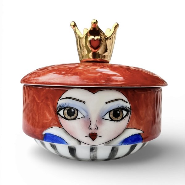 Porta-joias Rainha de Copas