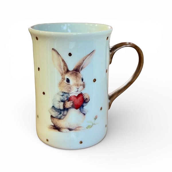 Caneca Coelhinho com Coração